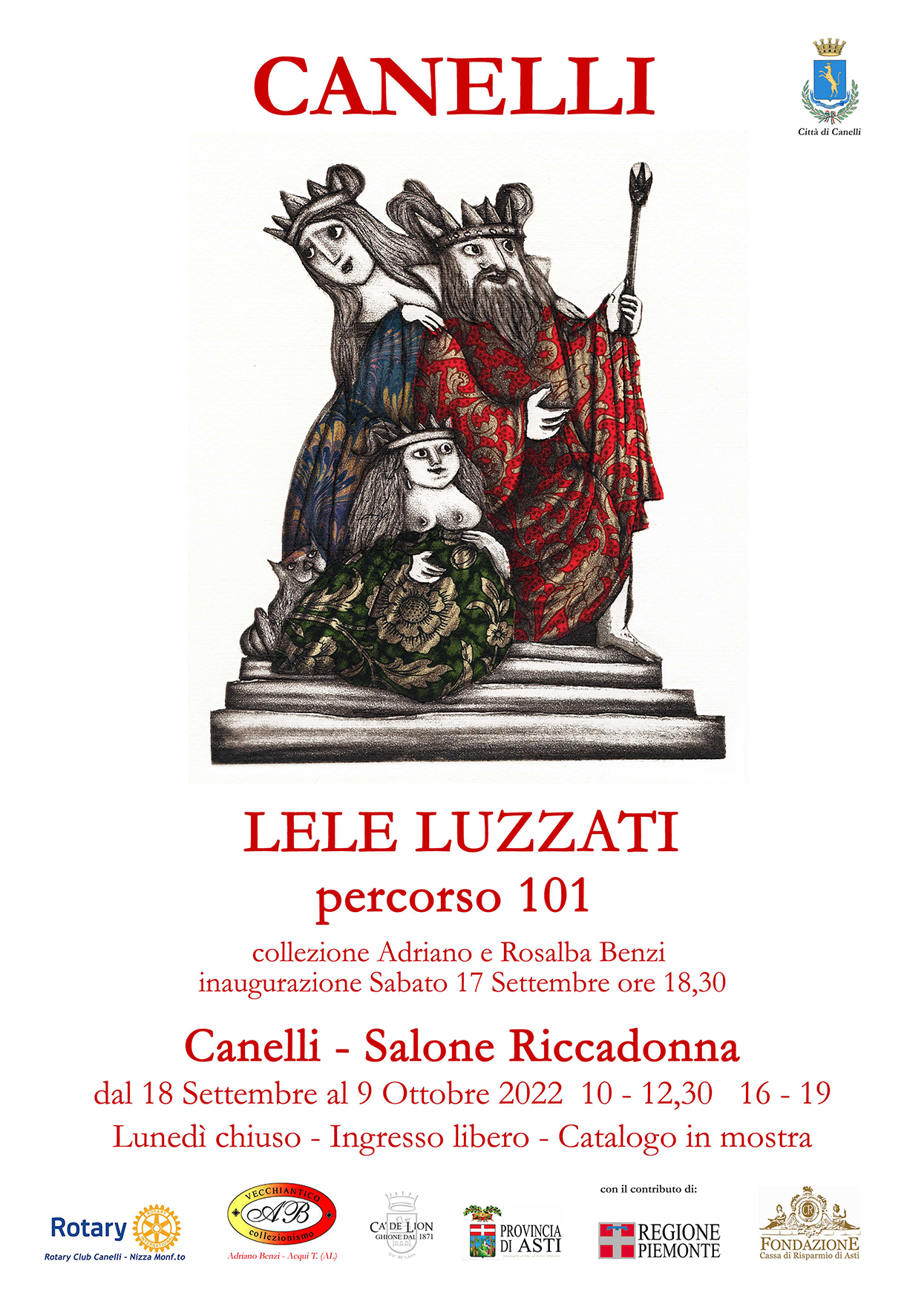 “ LELE LUZZATI percorso 101 GRAFICA”  
